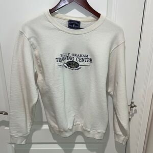 Billy Graham Training Center The Cove Chapel Cream Sweatshirt S